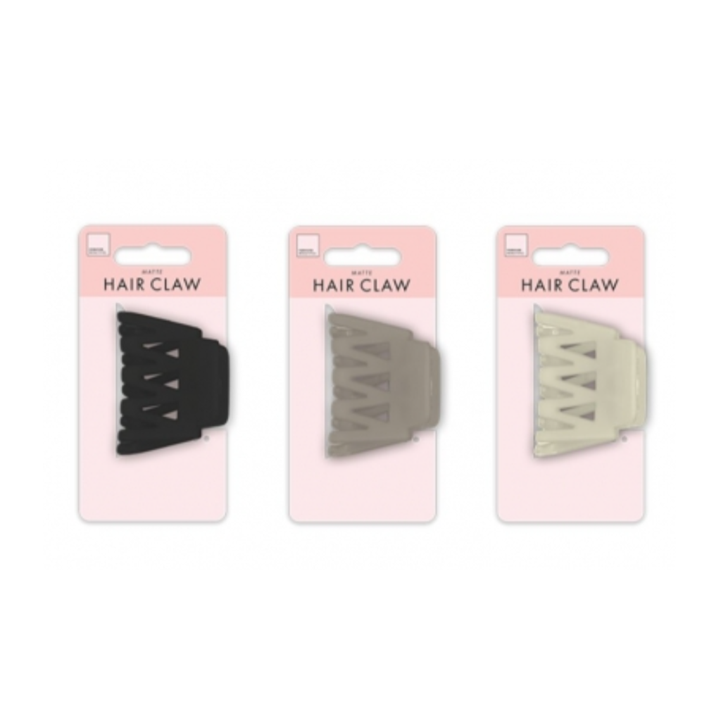 Small Matte Hair Claw Clip