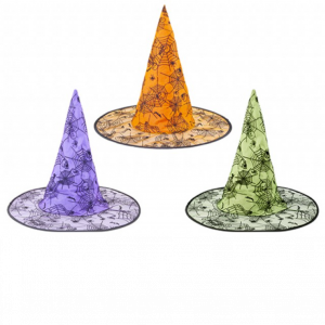 HALLOWEEN WITCHES HAT 3 ASSORTED