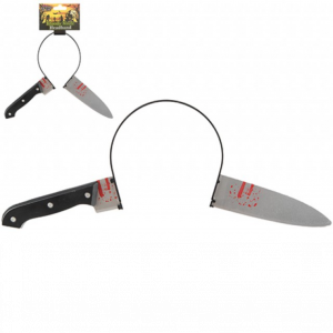 HALLOWEEN BLOODY KNIFE HEADBAND