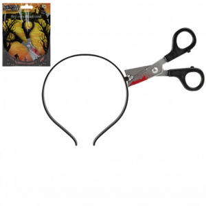 HALLOWEEN BLOODY SCISSORS HEADBAND