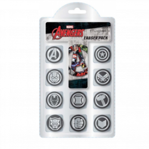 Avengers Icon Eraser Pack Of 10